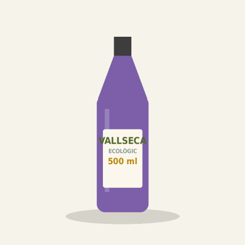 AOVE ecológico · vidrio violeta 500 ml