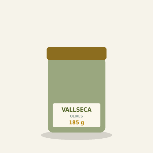 Paté de aceitunas negras · 185 g