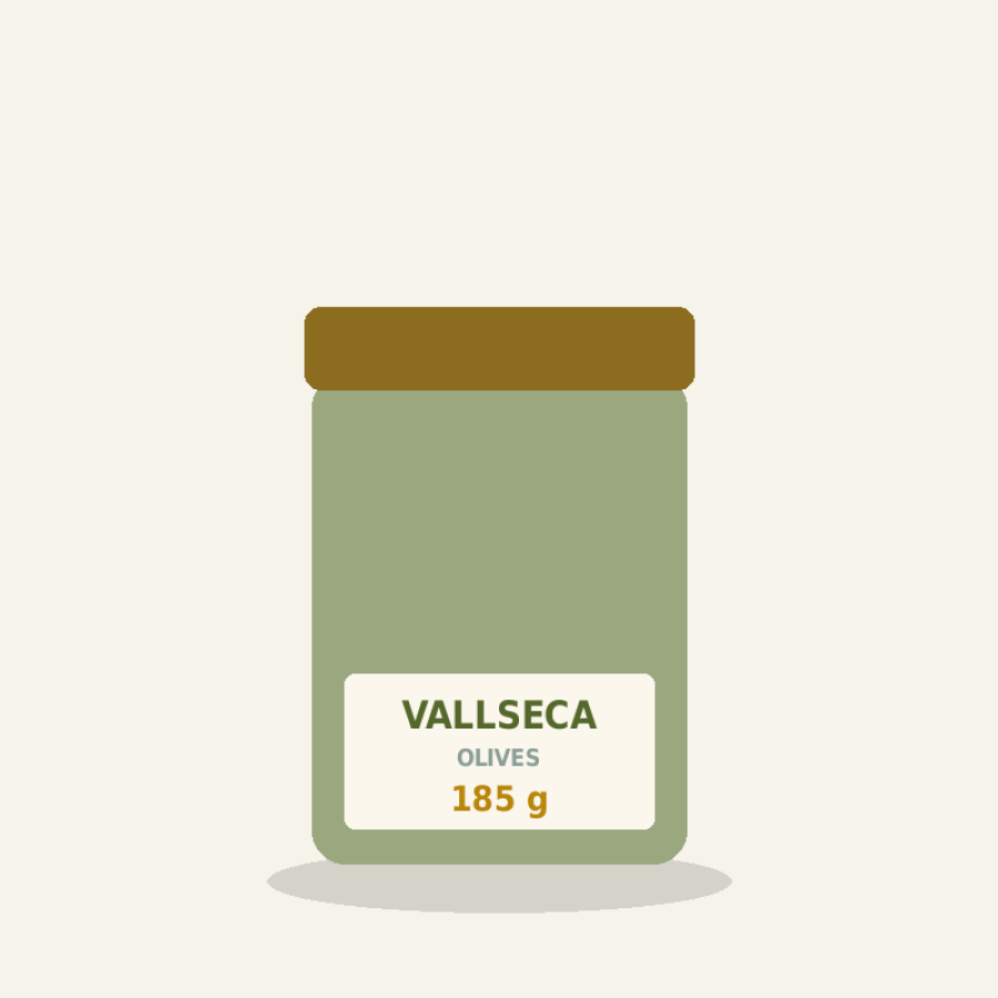 Paté de aceitunas negras · 185 g